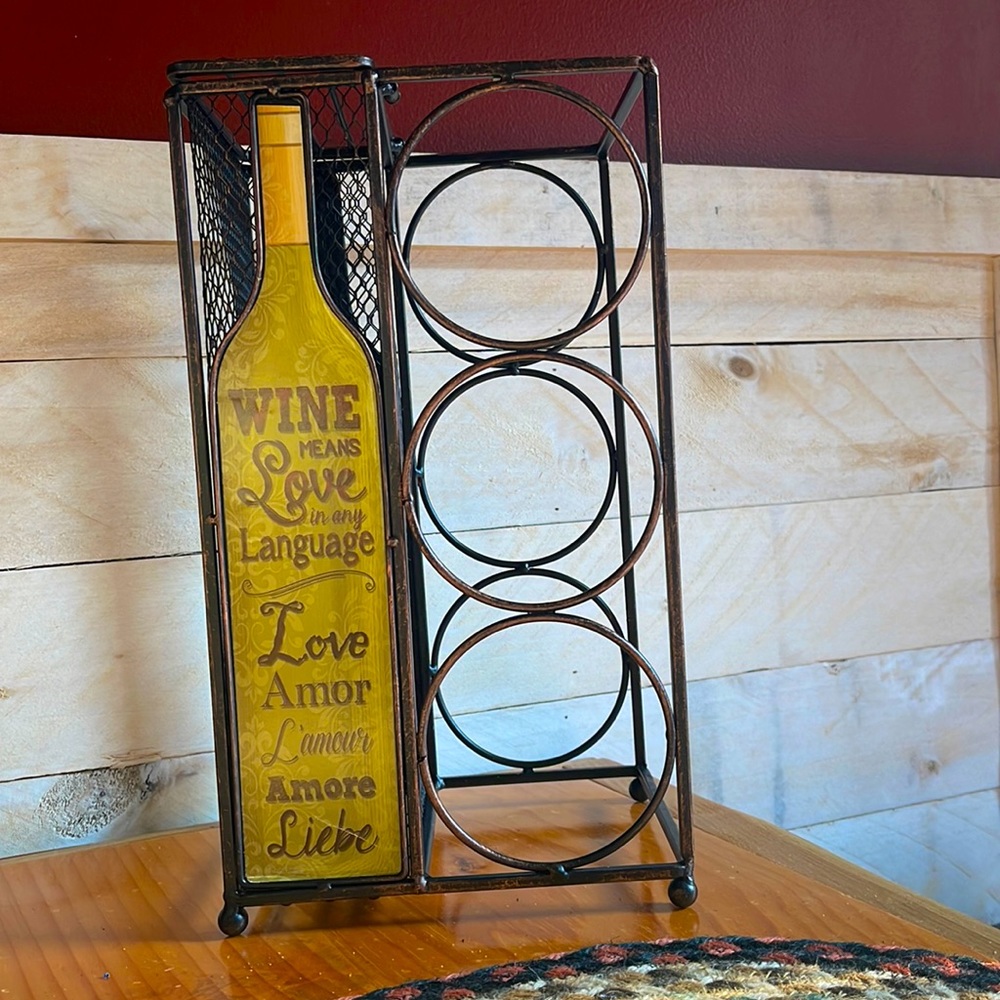 Wine Bottle and Cork holder